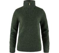 Fjallraven 86993-662 Övik Half Zip Knit W/Övik Half Zip Knit W Sweatshirt Mujer Deep Forest Tamaño M