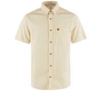 Fjallraven Övik Travel Shirt SS M, Chalk White, Hombre