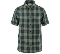 Fjallraven 87039-555-614 Övik Travel Shirt SS M Shirt Hombre Dark Navy-Patina Green Tamaño M