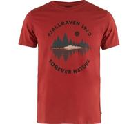 Fjallraven 87045 Forest Mirror T-Shirt M T-Shirt Mens Deep Red XL