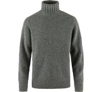 Fjallraven 87072-020-999 Övik Roller Neck Sweater M Sweatshirt Hombre Grey-Melange Tamaño L