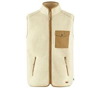 Fjallraven 87073-113-232 Vardag Pile Fleece Vest M/Vardag Pile Fleece Vest M Sweatshirt Hombre Chalk White-Buckwheat Brown Tamaño XL