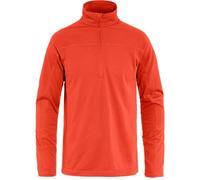 Fjallraven 87113-214 Abisko Lite Fleece Half Zip M Sweatshirt Hombre Flame Orange Tamaño L