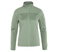 Fjallraven 87141-674 Abisko Lite Fleece Half Zip W/Abisko Lite Fleece Half Zip W Sweatshirt Mujer Misty Green Tamaño S