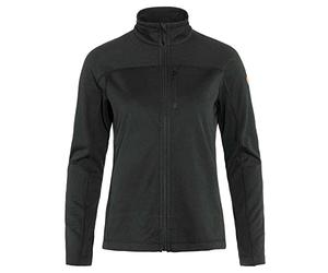 Fjallraven 87142-550 Abisko Lite Fleece Jacket W/Abisko Lite Fleece Jacket W Jacket Mujer Black Tamaño L