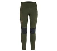 Fjallraven 87143-662 Abisko Trekking Tights HD W/Abisko Trekking Tights HD W Pants Mujer Deep Forest Tamaño S