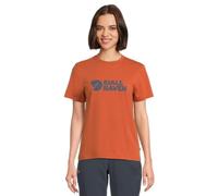 Fjallraven 87146-243 Logo tee W Logo tee W T-Shirt Mujer Terracotta Brown Tamaño L