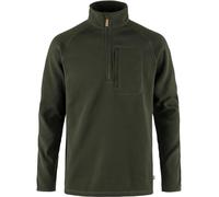 Fjallraven 87154-662 Övik Fleece Half Zip M Sweatshirt Hombre Deep Forest Tamaño XXL