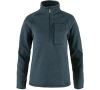 Fjallraven 87155-560 Övik Fleece Half Zip W Sweatshirt Mujer Navy Tamaño XL
