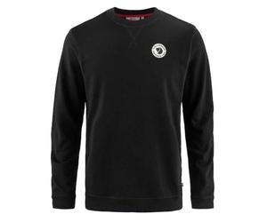 FJALLRAVEN 87163-550 1960 Logo Badge Sweater M Sweatshirt Hombre Black Tamaño XL