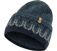 Fjallraven 87167-555-560 Övik Path Knit Beanie/Övik Path Knit Beanie Hat Unisex Dark Navy-Navy Tamaño OneSize