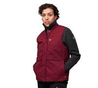 FJALLRAVEN 87175-347 Singi Padded Vest W Sports vest Mujer Bordeaux Red Tamaño S