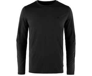 FJALLRAVEN 87194-550 Abisko Wool LS M Sweatshirt Hombre Black Tamaño XL