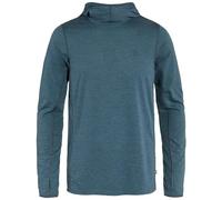 Fjallraven 87199-534 Abisko Sun-Hoodie M T-Shirt Hombre Indigo Blue Tamaño S
