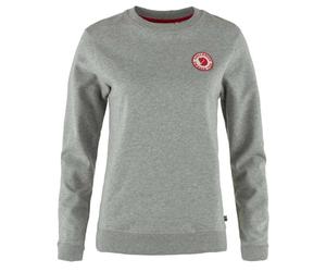 Fjallraven 87230-020-999 1960 Logo Badge Sweater W Sweatshirt Mujer Grey-Melange Tamaño L