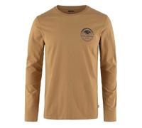 FJALLRAVEN 87303-232 Forever Nature Badge LS M Sweatshirt Hombre Buckwheat Brown Tamaño S
