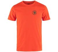 Fjallraven 87313-214 1960 Logo T-Shirt M T-Shirt Hombre Flame Orange Tamaño L