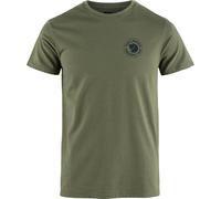FJÄLLRÄVEN Camiseta funcional para hombre 1960 Logo verde oscuro | S