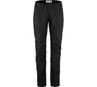FJALLRAVEN 89583-550 Abisko Lite Trekking TRS W Reg Pants Mujer Black Tamaño 46