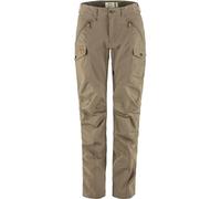 Fjallraven 89638-244 Nikka Trousers Curved W Pants Mujer Suede Brown Tamaño 44