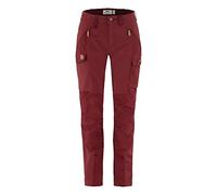 Fjallraven 89638-347 Nikka Trousers Curved W Pants Mujer Bordeaux Red Tamaño 42