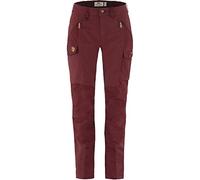 Fjallraven 89638-347 Nikka Trousers Curved W Pants Mujer Bordeaux Red Tamaño 44