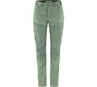 Fjallraven 89827S-613-614 Abisko Midsummer TRS W Short Shorts Mujer Jade Green-Patina Green Tamaño 40
