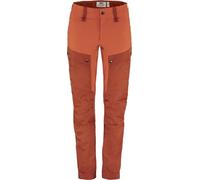 Fjallraven 89898-321-333 Keb Trousers W Reg Pants Mujer Cabin Red-Rowan Red Tamaño 34