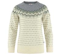 Fjallraven 89941-113-055 Övik Knit Sweater W/Övik Knit Sweater W Sweatshirt Mujer Chalk White-Flint Grey Tamaño L