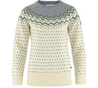 Fjallraven 89941-113-055 Övik Knit Sweater W/Övik Knit Sweater W Sweatshirt Mujer Chalk White-Flint Grey Tamaño S