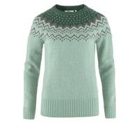 Fjallraven 89941-674-679 Övik Knit Sweater W Sweatshirt Mujer Misty Green-Deep Patina Tamaño XXS