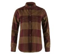 Fjallraven 90835-215-347 Canada Shirt W Shirt Mujer Autumn Leaf-Bordeaux Red Tamaño S