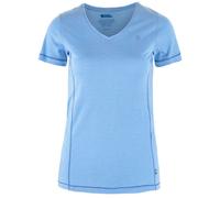 Fjall Raven - Ropa de senderismo mujer - Abisko Cool T-shirt W Ultramarine para Mujer de Lana - Talla M - Azul marino Azul marino M