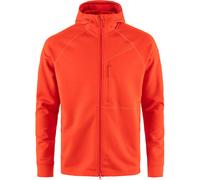 FJALLRAVEN Abisko Grid Fleece Hoodie M - Hombre - Narnaja - talla S- modelo 2026