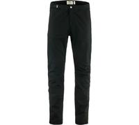 FJALLRAVEN Abisko Hike Trousers - Hombre - Negro - talla 48/R- modelo 2026