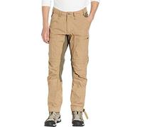 Fjallraven Abisko Lite Trekking Zip-Off M Reg Sport Trousers, Hombre, Sand-Tarmac, 44