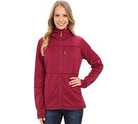 FJALLRAVEN Abisko Trail Fleece W Chaqueta, Mujer, Plum, XL