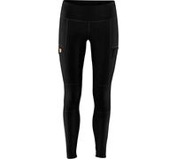 Fjallraven Abisko Trail Tights W Sport Trousers, Mujer, Black, XL