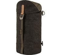Fjallraven BAGVarmland - Bolsillo lateral de lana, 4 L, color verde oliva oscuro y marrón