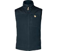 Fjallraven Buck Fleece Vest M Sweatshirt, Hombre, Dark Navy, S