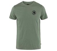 Fjallraven, Camiseta con logo para hombre, Verde pátina, XL