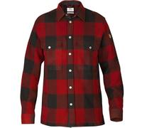 Fjallraven Canada Shirt M Long Sleeved T-Shirt, Hombre, Red, L