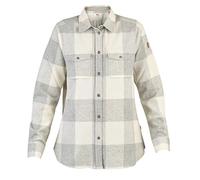 Fjallraven Canada Shirt W Long Sleeved T-Shirt, Mujer, Fog-Chalk White, L