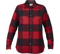 Fjallraven Canada Shirt W Long Sleeved T-Shirt, Mujer, Red, M