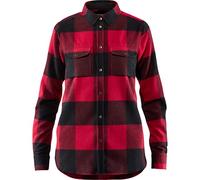 Fjallraven Canada Shirt W Long Sleeved T-Shirt, Mujer, Red, XS