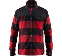 Fjallraven Canada Wool Padded Jacket M Sweatshirt, Hombre, Red, XS