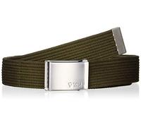 Fjallraven Canvas Belt Belt, Unisex Adulto, Dark Olive, 1 Size