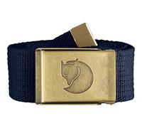 Fjallraven Canvas Brass Belt 4 Cm Belt, Unisex Adulto, Dark Navy, 1 Size