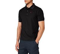 Fjallraven Crowley Pique Shirt M T-Shirt, Hombre, Black, XXXL