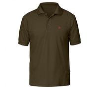 Fjallraven Crowley Pique Shirt M T-Shirt, Hombre, Dark Olive, M